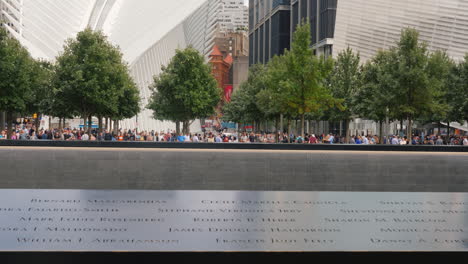 Reflecting-Pool-At-New-Yorks-9/11-Memorial