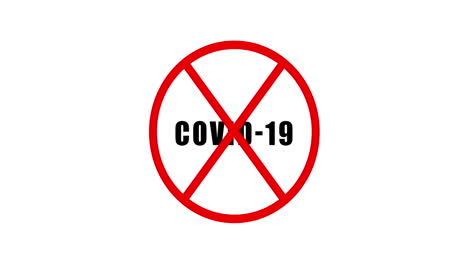 Covid-19-Pandemische-Animation-Weißer-Hintergrund-Coronavirus