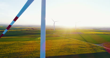Öko-Energie-Windmühlen-Farm