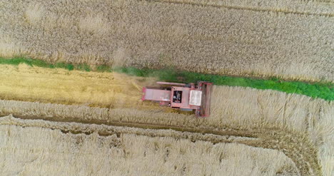 Harvesting-Combine-Harvester-Harvesting-Wheat-13