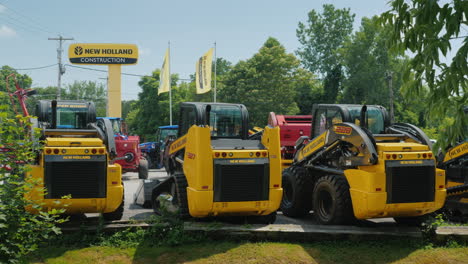 Geschäft-Für-Land--Und-Baumaschinenfirmen-New-Holland