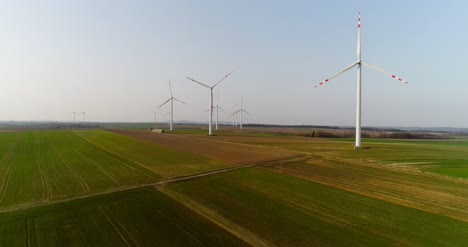 Aerial-View-Of-Windmills-Farm-Power-Energy-Production-33