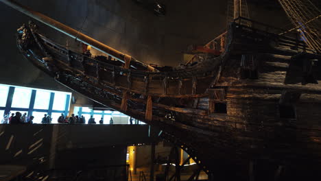 Vasa\'s-Medieval-Sailboat-In-The-Museum-An-Amazing-Ship-That-Has-Survived-To-Our-Days-Raised-From-The