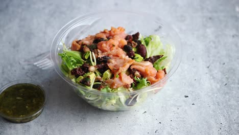 A-delicious-smoked-salmon-take-away-salad