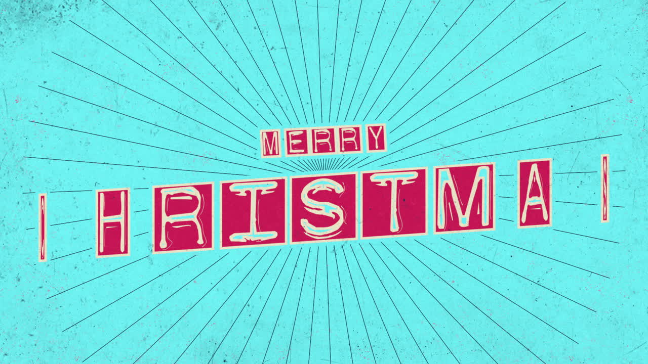 소음과 선으로  ⁇ 스터 텍스처에 메리 크리스마스