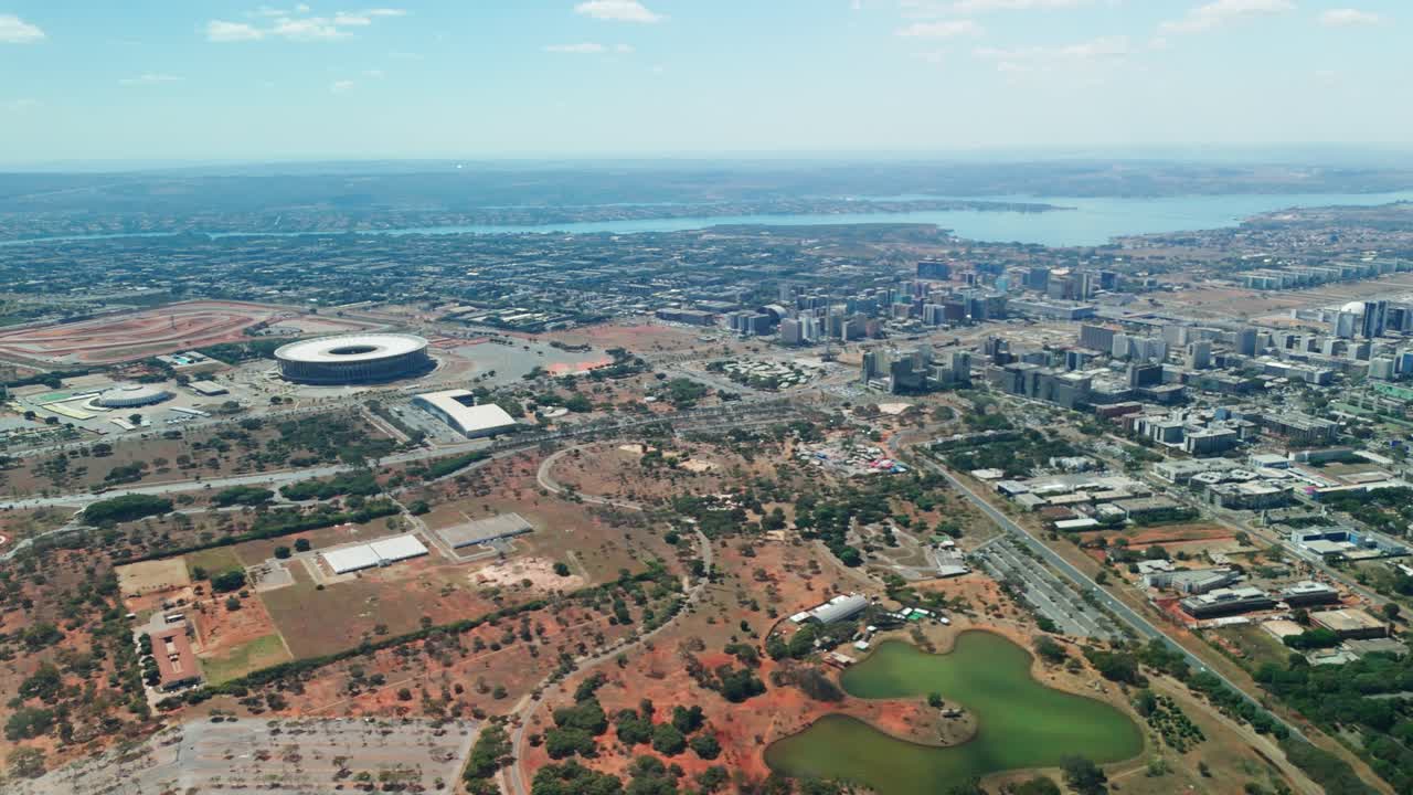 City Park in Brasilia, Brazil. The largest park in South America