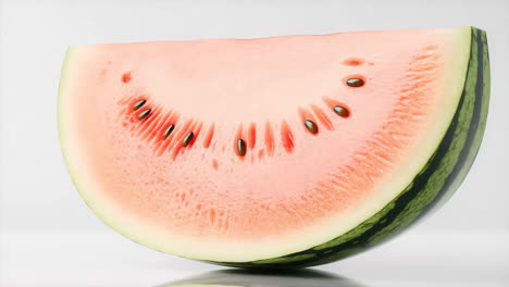 fresh watermelon slice