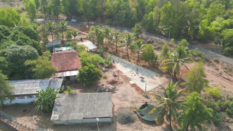 greenery village bird eye view in malvan