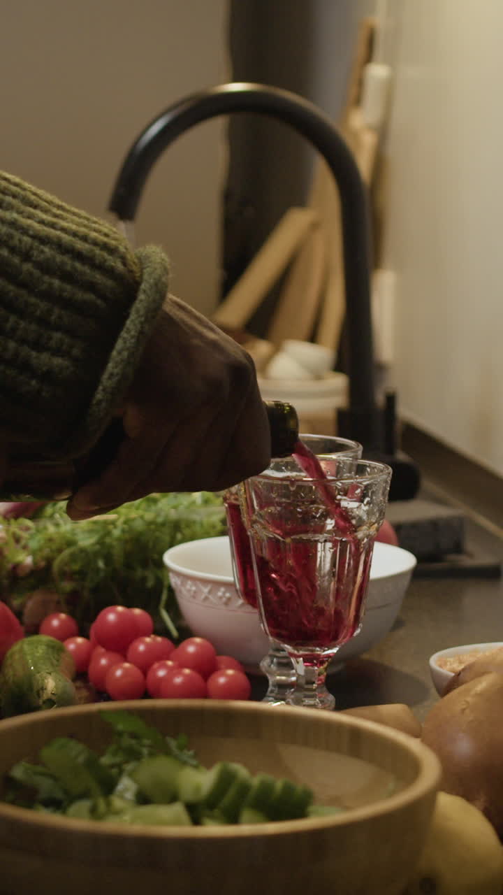 Preparing Food with Wine