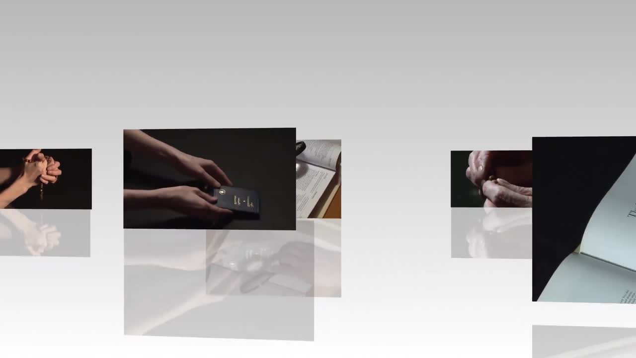 collage de imágenes religiosas