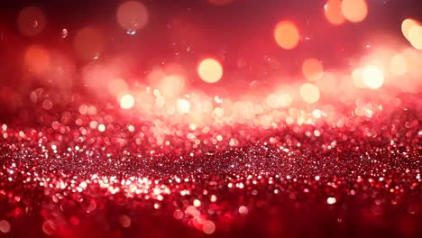 a red background with a lot of sparkles. the image has a festive and celebratory mood, as the red color and the sparkles evoke feelings of joy and excitement