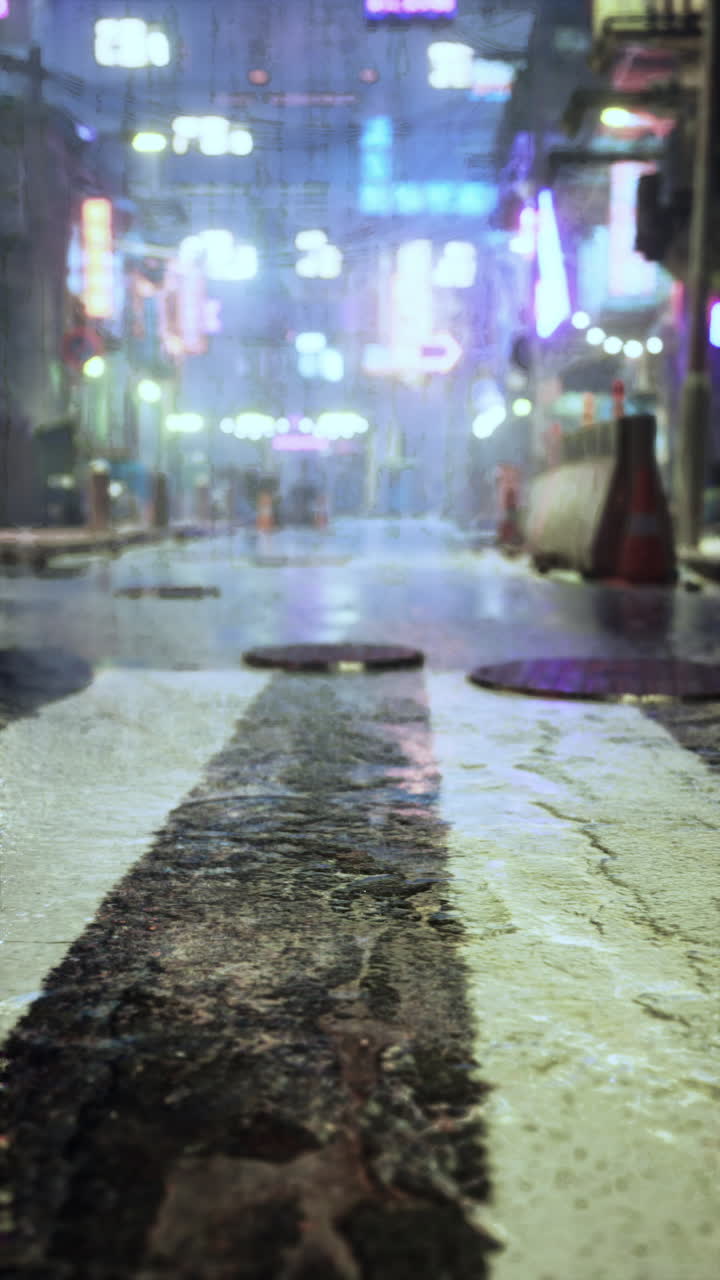 Rainy Night in the City