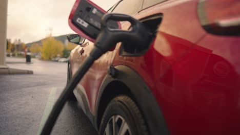 an electric vehicle charging in norway