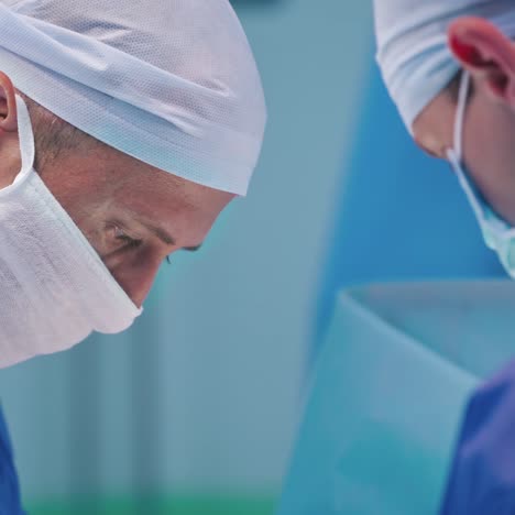 surgery team in operating room