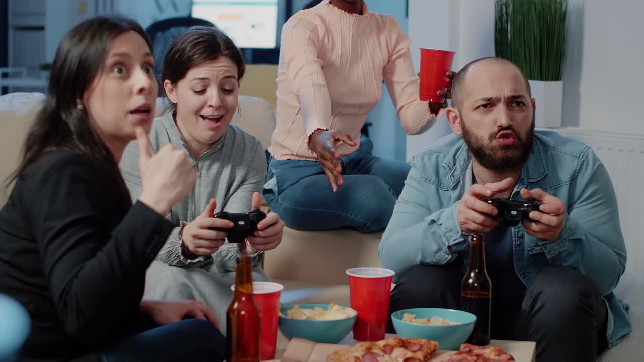 Famous vlogger making an online podcast recording for virtual show