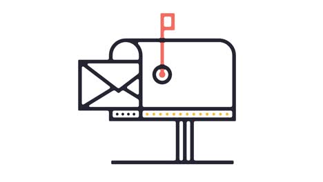 mailbox icon animation