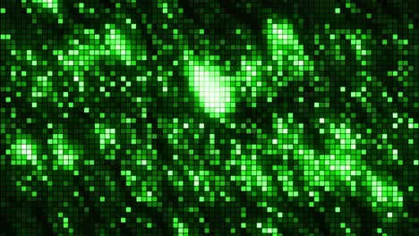 fondo de luces verdes abstractas