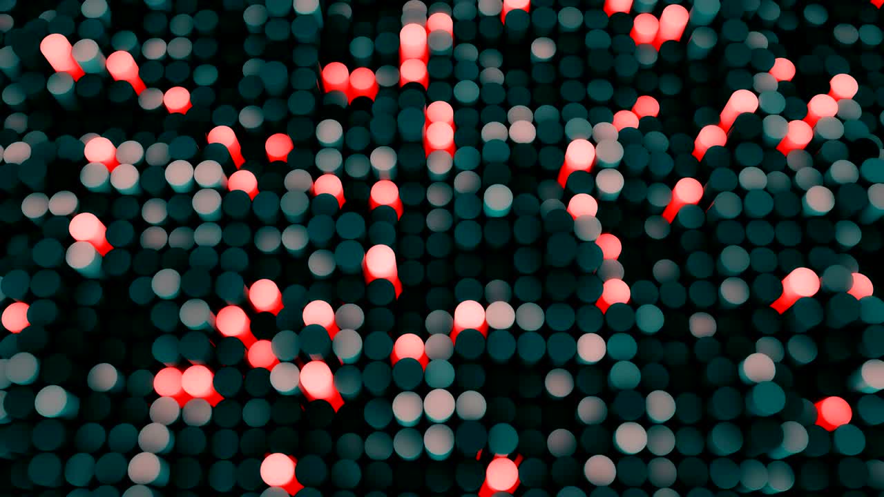4K Abstract Cylinders.