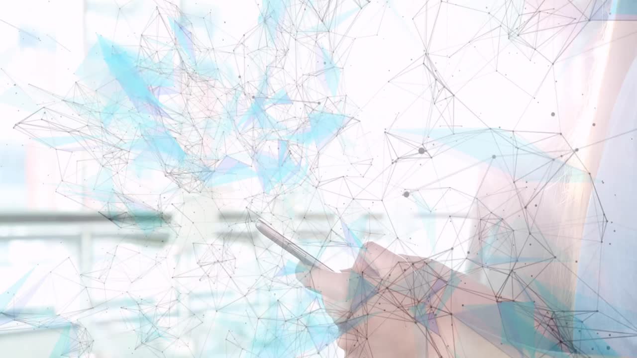 스마트폰을 사용하는 아프리카계 미국인 여성에 대한 연결 네트워크