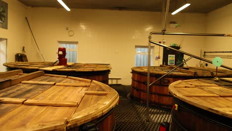 water pump in action at glengoyne distillery