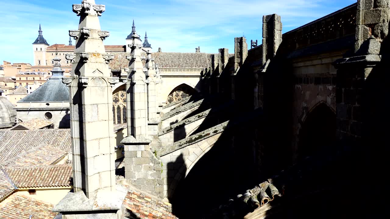 de la arquitectura de toledo, españa.