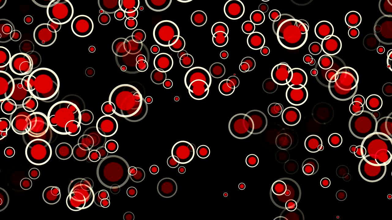 검은색에 서클의 추상적인 배경