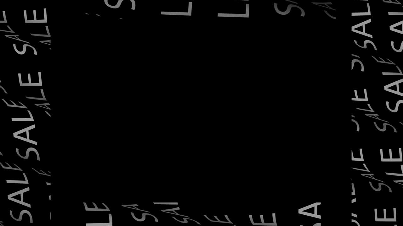 ネオンのアニメーション色とりどりのライトセールネオン垂直コピースペースセールバナーソーシャルネットワークのテンプレートミニマリストデザイン4kアニメーションのデザイン