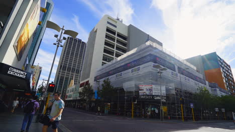 Perth-Ciudad-Centro-Gente-Coches-Tráfico-Multitudes-Durante-El-Día-9-Timelapse-Por-Taylor-Brant-Película