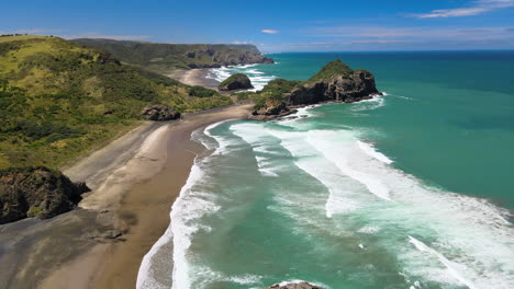 vista deslumbrante da vasta e infinita extensão do oceano