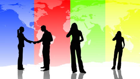 personas de negocios en la comunicación 2