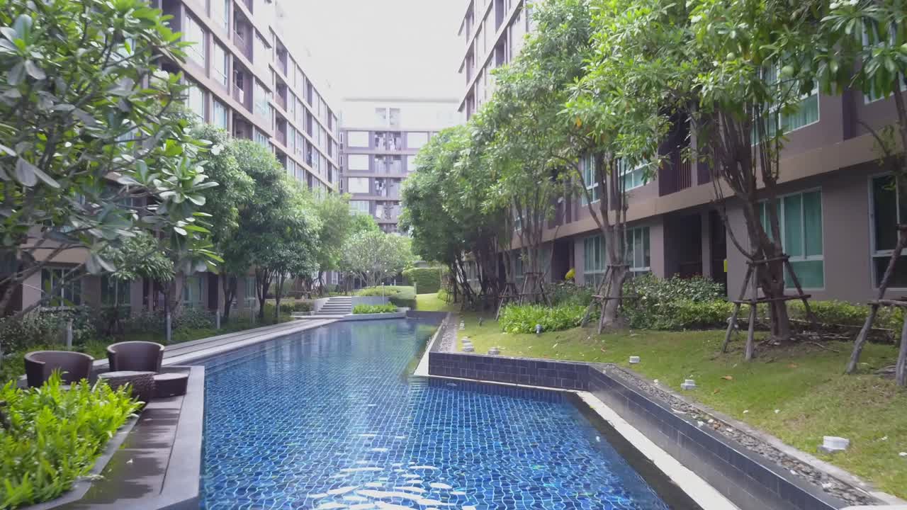 태국 -3의 아름다운 공중 영상