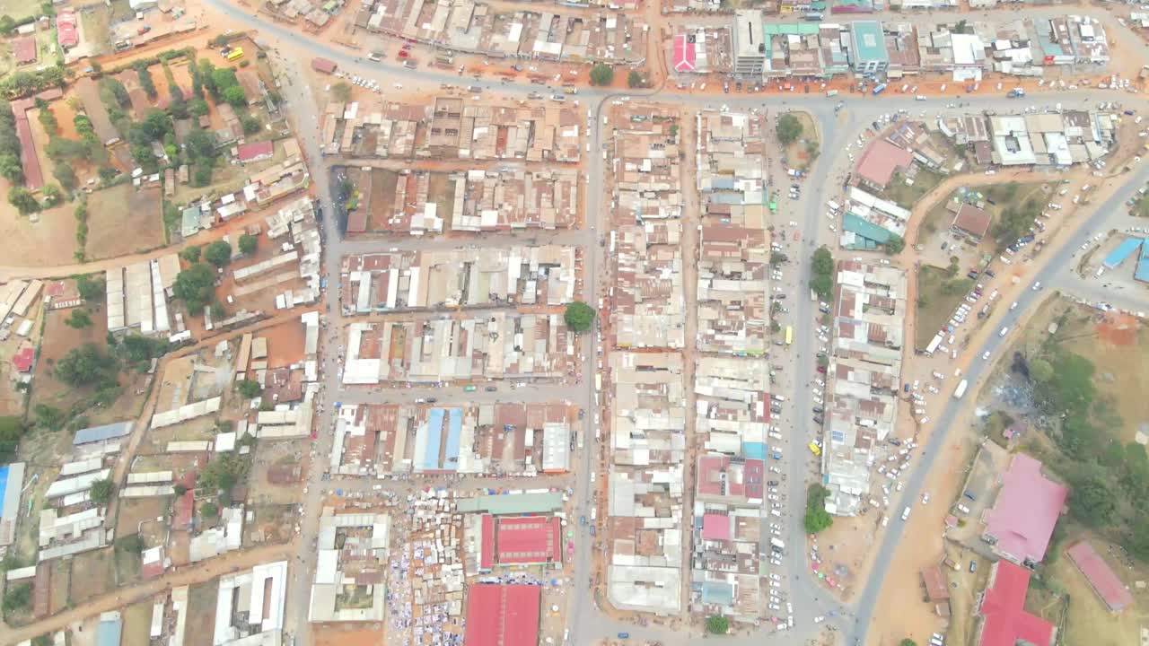 comunidad rural tradicional en kenia áfrica. país pobre