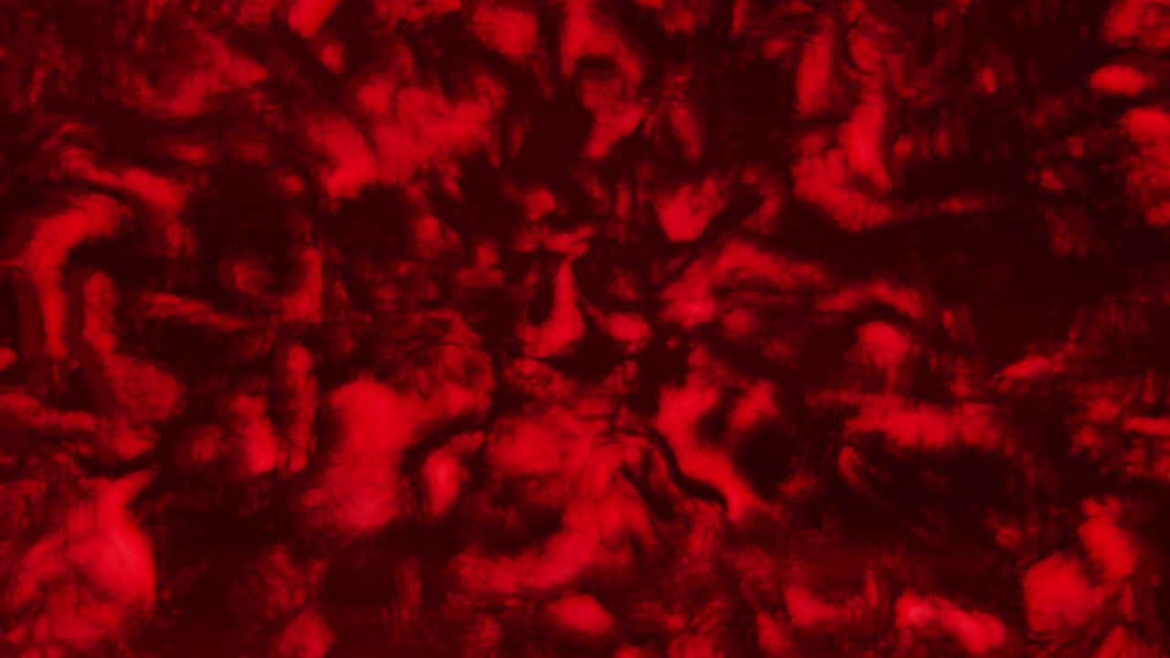 빨간색과 검은색 배경으로 흔들리는 할로윈의 애니메이션