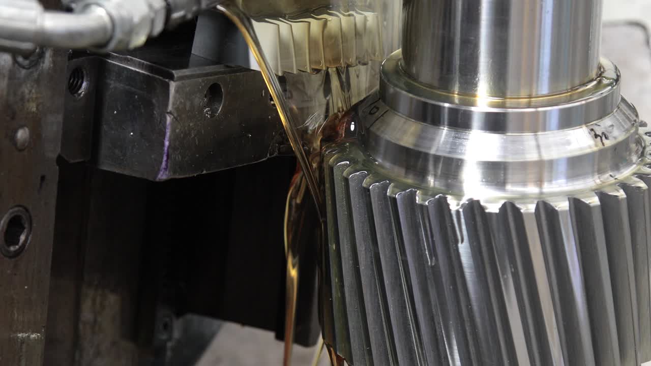 industria trabajo de engranajes de corte de máquinas de torno y fresado