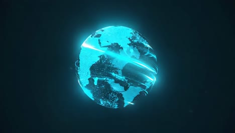 digital globe representation