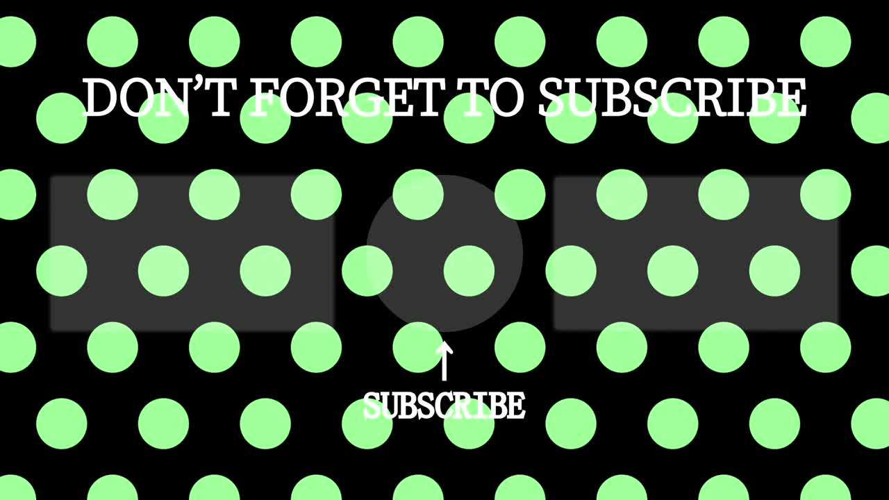 Small dot background end card ending screen motion graphics