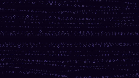 seamless grid of overlapping dots on black background