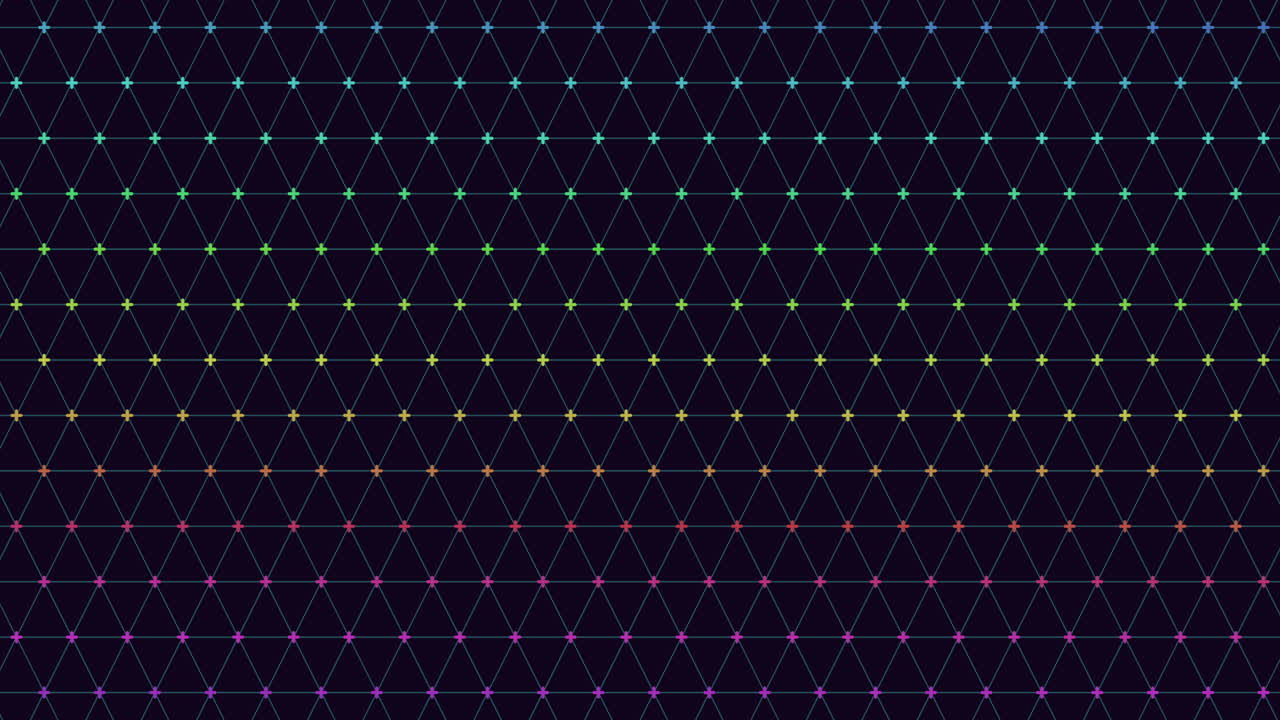보라색, 분홍색, 파란색 색조 의 활기찬 점성 격자 패턴