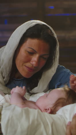 mary and baby jesus