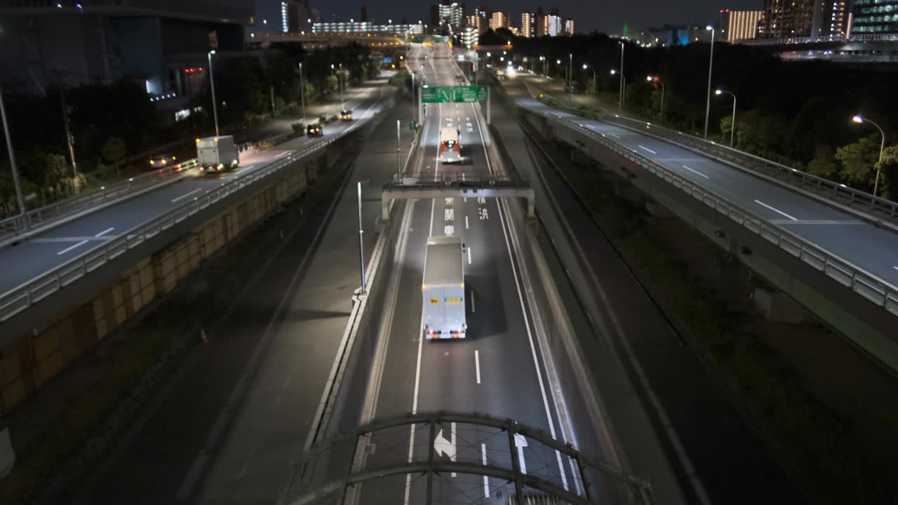 도쿄 시나가와 해변 나이트 뷰 2022