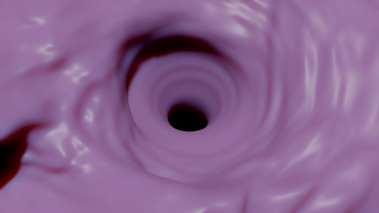 Tourbillon liquide abstrait