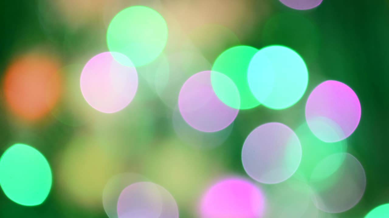 다채로운 보케 배경 (abstract color blurred light effect) - 색이 한 빛의 효과를 추상화하여 구성에 사용할 수 있습니다.