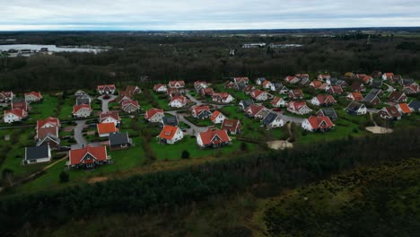 Luxury-villa-and-bungalow-real-estate-drone-aerial-in-Limburg-Netherlands