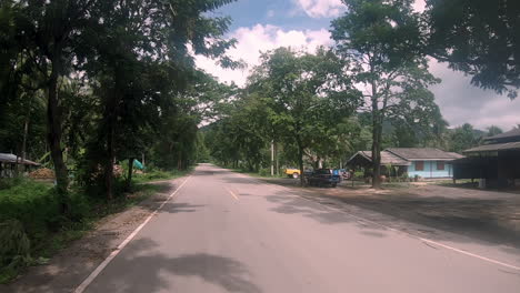 riding and looking around in thailand.