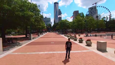 Hiperlapso-Hacia-Los-Anillos-Olímpicos-En-El-Parque-Olímpico-Del-Centenario