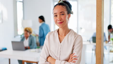 Arms-crossed,-pride-and-portrait-of-a-business