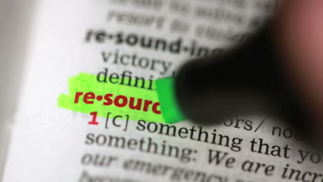 definition of resource