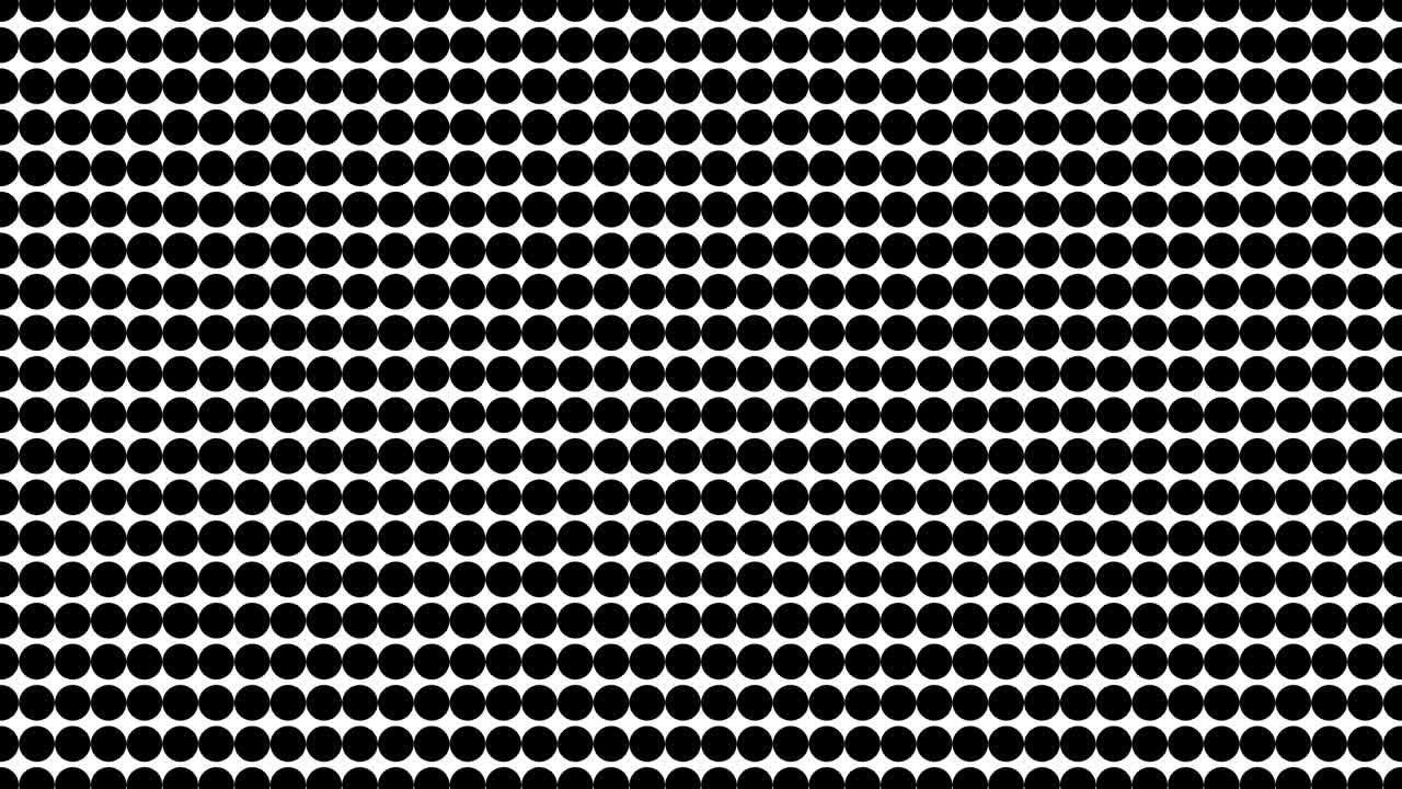 Half tone of many dots, computer generated abstract background, 3D render backdrop with optical illusion effect