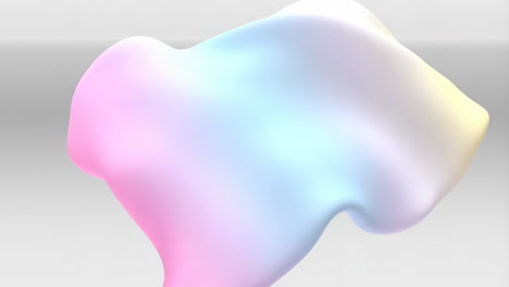 abstract holographic shape