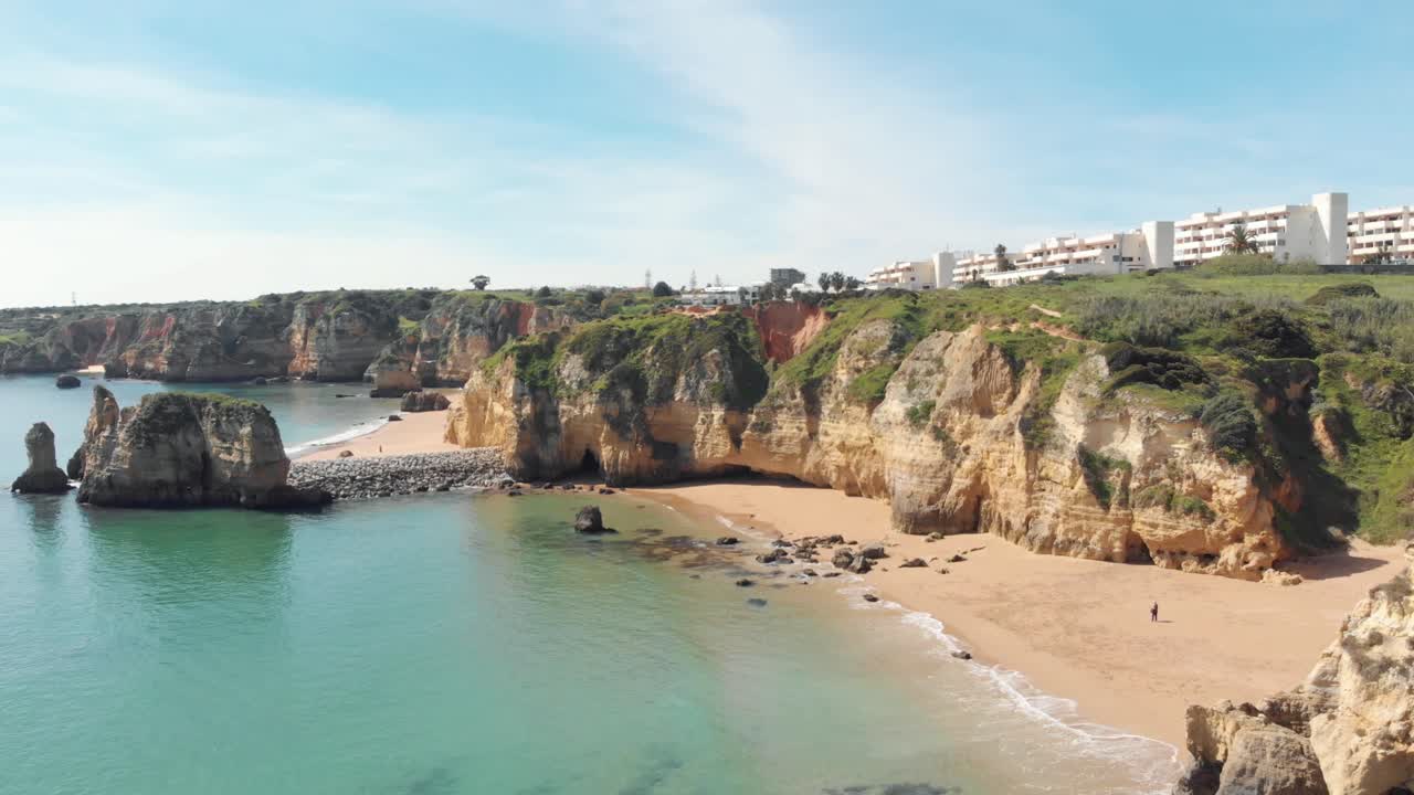 Algarve, Lagos-stranden i lavsesong